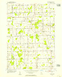 Download a high-resolution, GPS-compatible USGS topo map for Allenton, MI (1953 edition)
