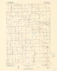 preview thumbnail of historical topo map of St. Clair County, MI in 1952