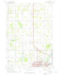 Download a high-resolution, GPS-compatible USGS topo map for Alma North, MI (1976 edition)