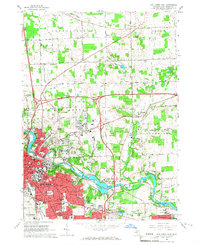 Download a high-resolution, GPS-compatible USGS topo map for Ann Arbor East, MI (1967 edition)