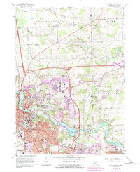 Download a high-resolution, GPS-compatible USGS topo map for Ann Arbor East, MI (1984 edition)