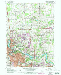 Download a high-resolution, GPS-compatible USGS topo map for Ann Arbor East, MI (1989 edition)