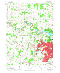 Download a high-resolution, GPS-compatible USGS topo map for Ann Arbor West, MI (1967 edition)