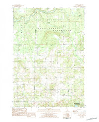 Download a high-resolution, GPS-compatible USGS topo map for Arlene, MI (1984 edition)