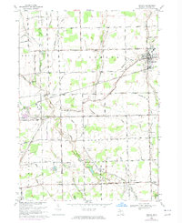 Download a high-resolution, GPS-compatible USGS topo map for Armada, MI (1974 edition)