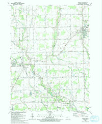 Download a high-resolution, GPS-compatible USGS topo map for Armada, MI (1991 edition)