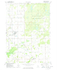 Download a high-resolution, GPS-compatible USGS topo map for Ashley, MI (1978 edition)