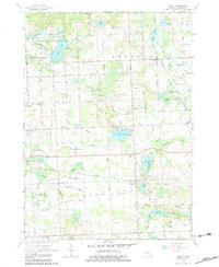 Download a high-resolution, GPS-compatible USGS topo map for Attica, MI (1983 edition)