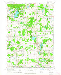 Download a high-resolution, GPS-compatible USGS topo map for Attica, MI (1964 edition)