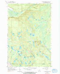 Download a high-resolution, GPS-compatible USGS topo map for Au Sable Point SE, MI (1991 edition)
