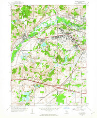 Download a high-resolution, GPS-compatible USGS topo map for Augusta, MI (1962 edition)