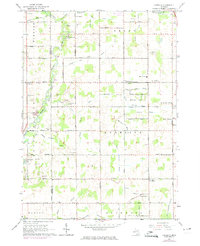 Download a high-resolution, GPS-compatible USGS topo map for Aurelius, MI (1974 edition)