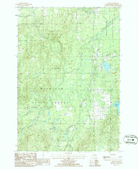 Download a high-resolution, GPS-compatible USGS topo map for Avery, MI (1986 edition)