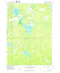 Download a high-resolution, GPS-compatible USGS topo map for Backus Lake, MI (1979 edition)