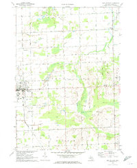 Download a high-resolution, GPS-compatible USGS topo map for Bad Axe East, MI (1973 edition)