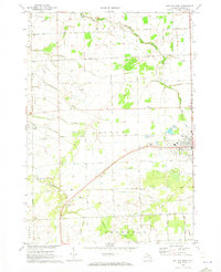 Download a high-resolution, GPS-compatible USGS topo map for Bad Axe West, MI (1973 edition)