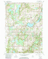 Download a high-resolution, GPS-compatible USGS topo map for Banfield, MI (1985 edition)