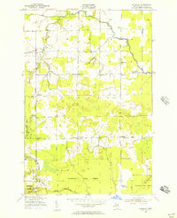 Download a high-resolution, GPS-compatible USGS topo map for Barbeau, MI (1956 edition)