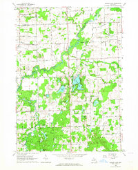 Download a high-resolution, GPS-compatible USGS topo map for Barnes Lake, MI (1964 edition)