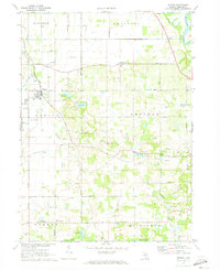 Download a high-resolution, GPS-compatible USGS topo map for Baroda, MI (1973 edition)