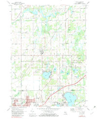 Download a high-resolution, GPS-compatible USGS topo map for Bath, MI (1982 edition)