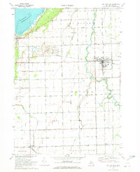 Download a high-resolution, GPS-compatible USGS topo map for Bay Port East, MI (1972 edition)
