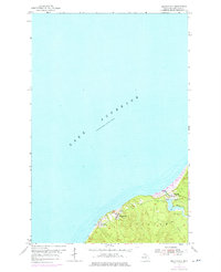 Download a high-resolution, GPS-compatible USGS topo map for Beacon Hill, MI (1976 edition)