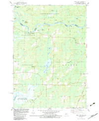 Download a high-resolution, GPS-compatible USGS topo map for Bear Point, MI (1983 edition)