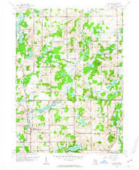 Download a high-resolution, GPS-compatible USGS topo map for Bedford, MI (1963 edition)