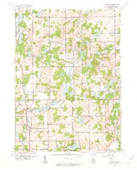 Download a high-resolution, GPS-compatible USGS topo map for Bedford, MI (1962 edition)