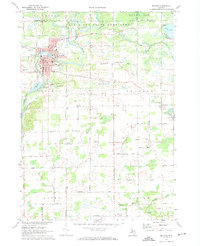 Download a high-resolution, GPS-compatible USGS topo map for Belding, MI (1974 edition)