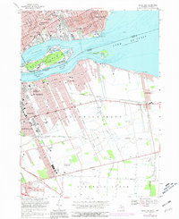 Download a high-resolution, GPS-compatible USGS topo map for Belle Isle, MI (1981 edition)