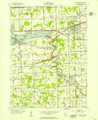 Download a high-resolution, GPS-compatible USGS topo map for Belleville, MI (1953 edition)