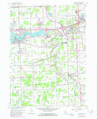 Download a high-resolution, GPS-compatible USGS topo map for Belleville, MI (1981 edition)
