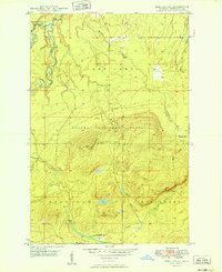 preview thumbnail of historical topo map of Ontonagon County, MI in 1949