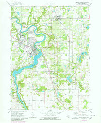Download a high-resolution, GPS-compatible USGS topo map for Berrien Springs, MI (1980 edition)