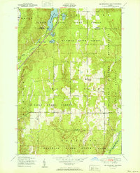 Download a high-resolution, GPS-compatible USGS topo map for Big Bradford Lake, MI (1951 edition)