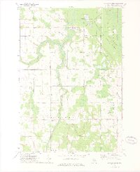 Download a high-resolution, GPS-compatible USGS topo map for Big Ravine Creek, MI (1975 edition)
