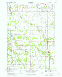 Download a high-resolution, GPS-compatible USGS topo map for Birch Run South, MI (1976 edition)