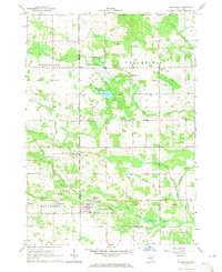 Download a high-resolution, GPS-compatible USGS topo map for Blanchard, MI (1965 edition)