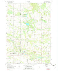 Download a high-resolution, GPS-compatible USGS topo map for Blanchard, MI (1982 edition)