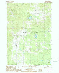 Download a high-resolution, GPS-compatible USGS topo map for Boon, MI (1988 edition)