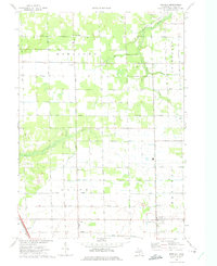 Download a high-resolution, GPS-compatible USGS topo map for Borculo, MI (1975 edition)