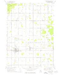 Download a high-resolution, GPS-compatible USGS topo map for Breckenridge, MI (1977 edition)