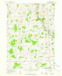preview thumbnail of historical topo map of St. Clair County, MI in 1961