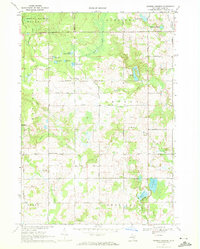 Download a high-resolution, GPS-compatible USGS topo map for Browns Corners, MI (1972 edition)