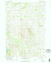preview thumbnail of historical topo map of Lapeer County, MI in 1963