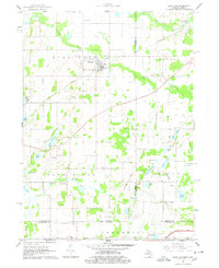 Download a high-resolution, GPS-compatible USGS topo map for Burr Oak, MI (1978 edition)