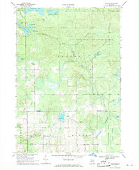 Download a high-resolution, GPS-compatible USGS topo map for Burtman, MI (1971 edition)