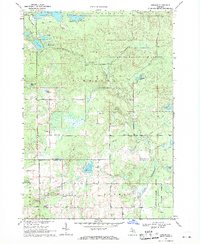 Download a high-resolution, GPS-compatible USGS topo map for Butman, MI (1971 edition)